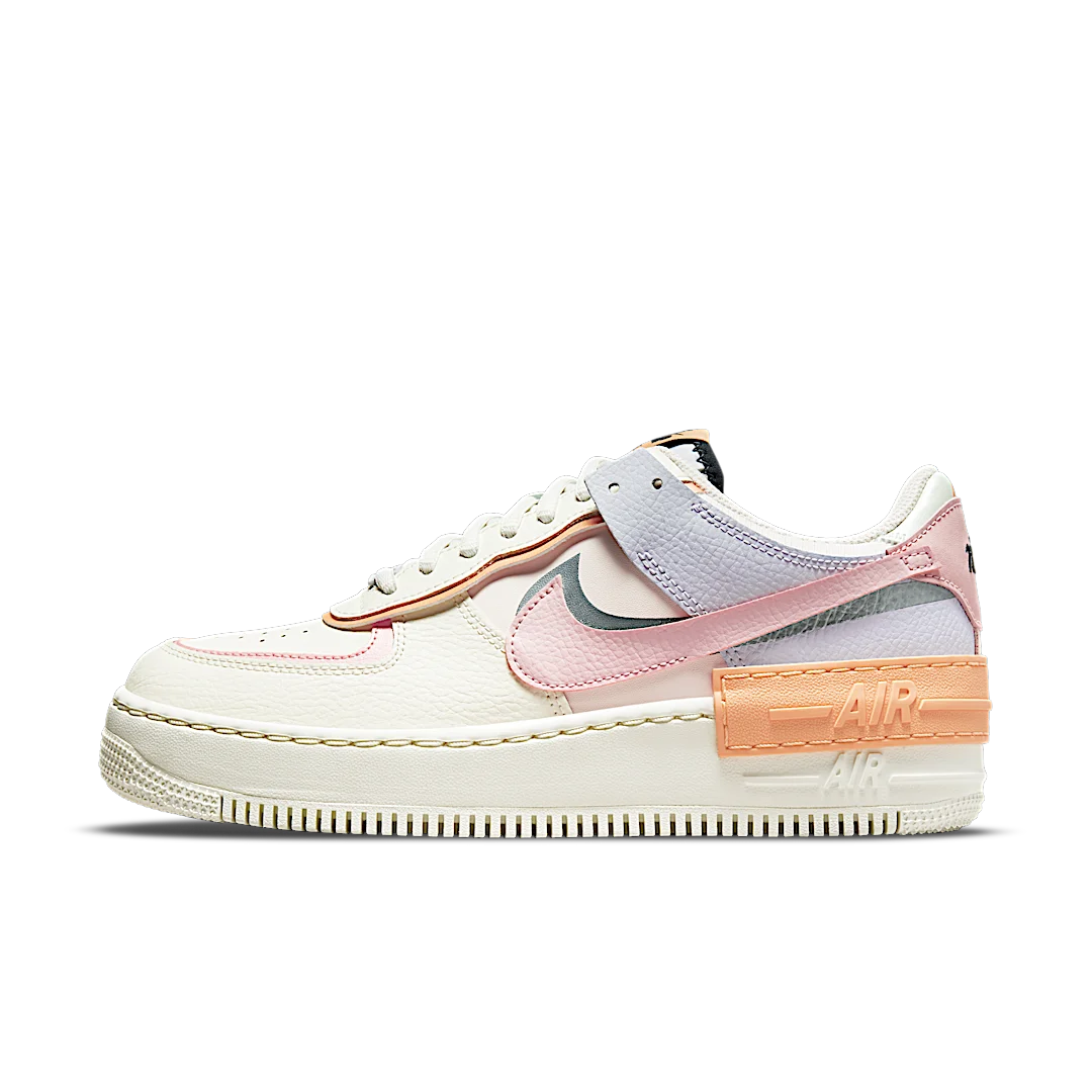 Overkicks - Nike Air Force 1 Low Shadow Sail Pink Glaze (CI0919-111) - vista lateral