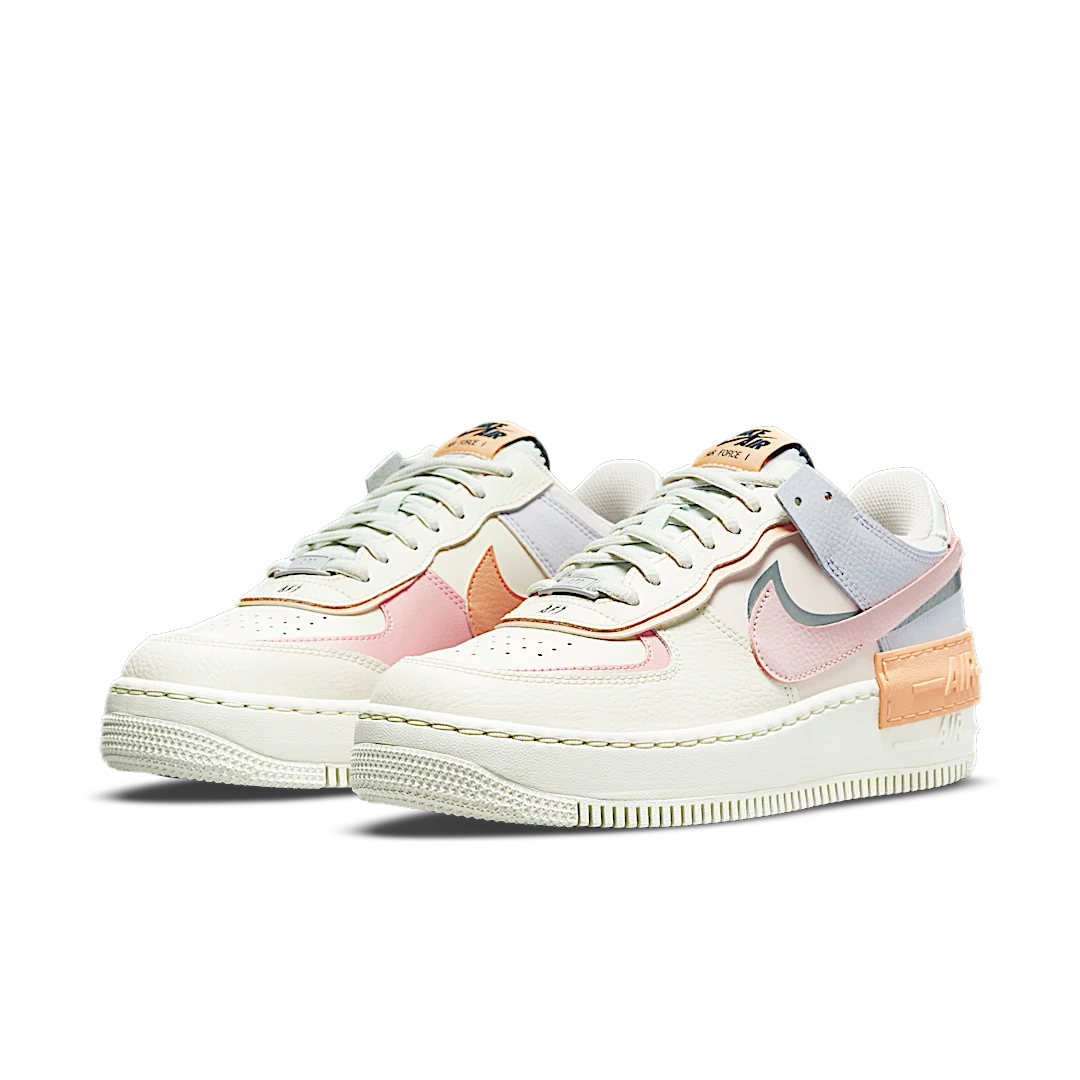 Overkicks - Nike Air Force 1 Low Shadow Sail Pink Glaze (CI0919-111) - vista trasera