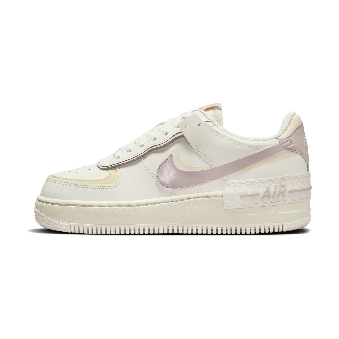 Overkicks - Nike Air Force 1 Low Shadow Sail Platinum Violet (DZ1847-104) - vista lateral