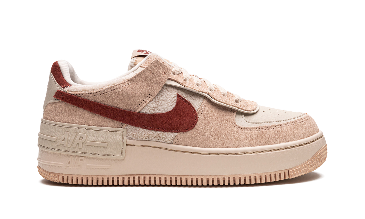 Overkicks - Nike Air Force 1 Low Shadow Shimmer (DZ4705-200) - detalle talón
