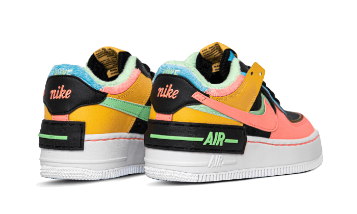 Overkicks - Nike Air Force 1 Low Shadow Solar Flare Atomic Pink (CT1985-700) - par completo