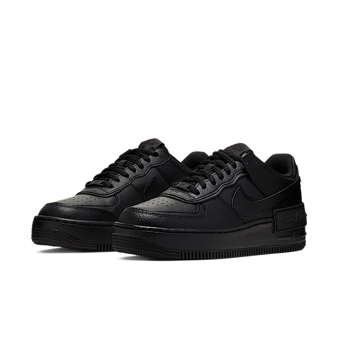 Overkicks - Nike Air Force 1 Low Shadow Triple Black (CI0919-001) - vista trasera