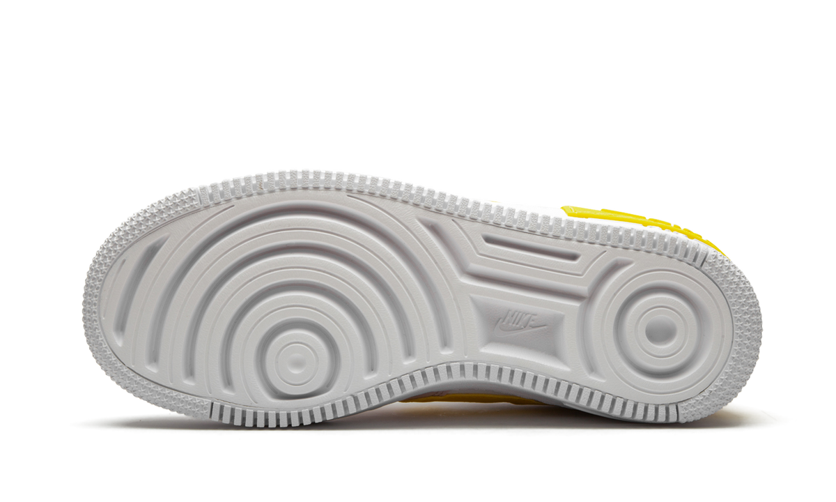Overkicks - Nike Air Force 1 Low Shadow White Barely Rose Speed Yellow (CJ1641-102) - vista superior
