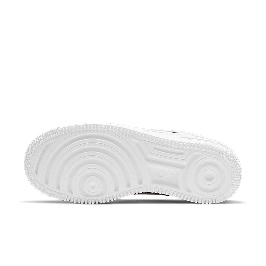 Overkicks - Nike Air Force 1 Low Shadow White Bright Mango (DH3896-100) - detalle suela