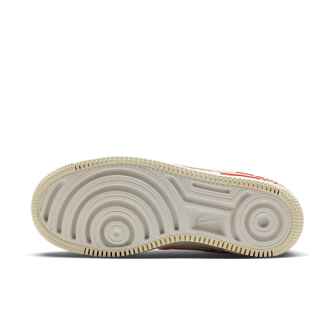 Overkicks - Nike Air Force 1 Low Shadow White Coral Pink (CJ1641-101) - detalle suela