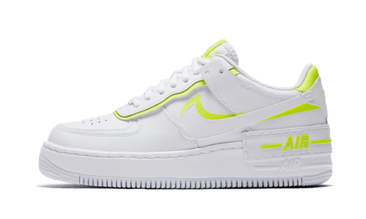 Overkicks - Nike Air Force 1 Low Shadow White Lemon (CI0919-104) - vista lateral