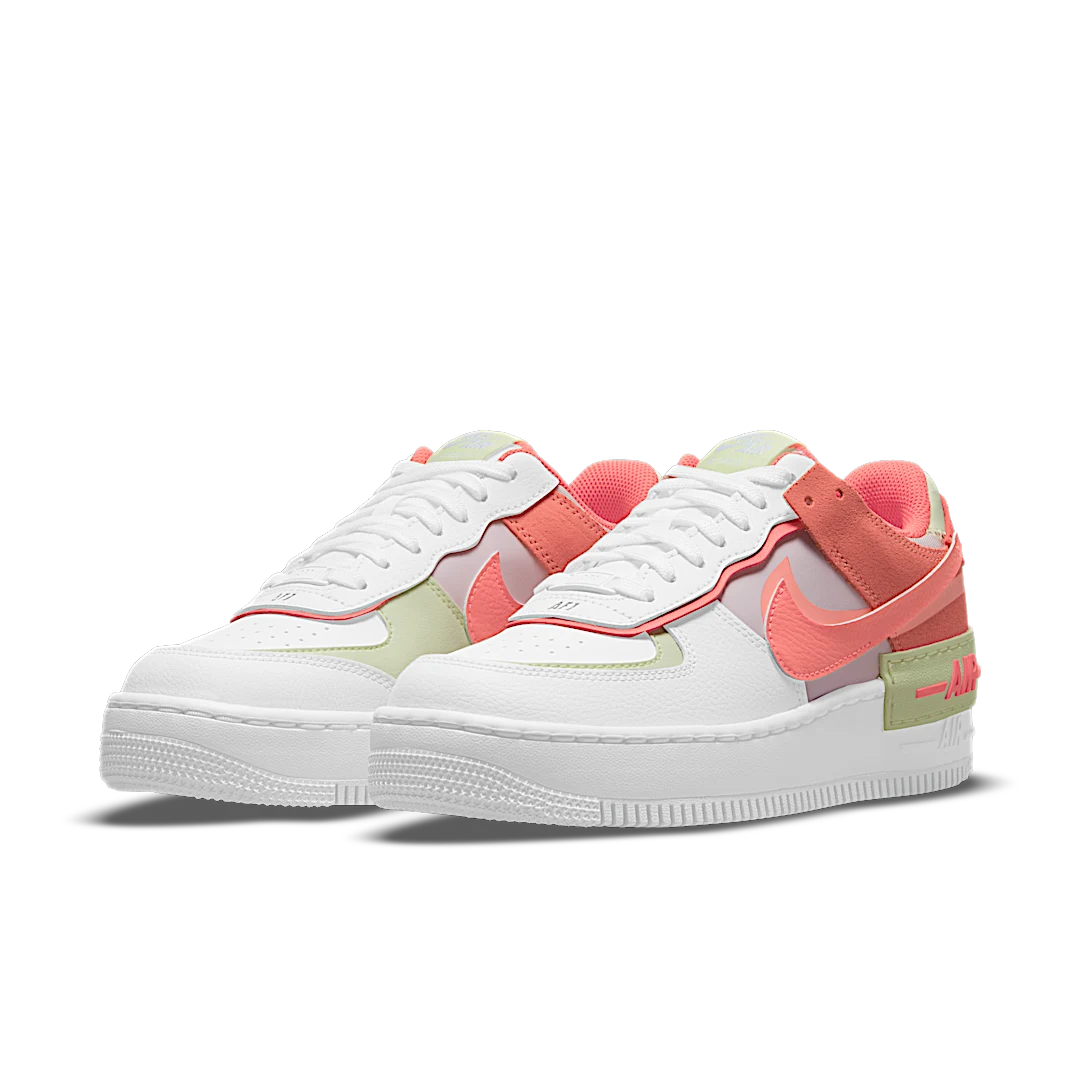 Overkicks - Nike Air Force 1 Low Shadow White Magic Ember (CI0919-110) - vista trasera