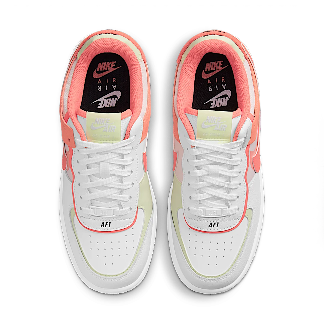 Overkicks - Nike Air Force 1 Low Shadow White Magic Ember (CI0919-110) - par completo