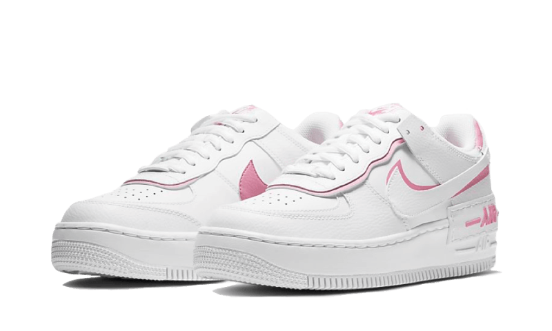 Overkicks - Nike Air Force 1 Low Shadow White Magic Flamingo (CI0919-102) - vista trasera