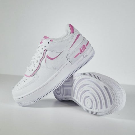 Overkicks - Nike Air Force 1 Low Shadow White Magic Flamingo (CI0919-102) - detalle talón