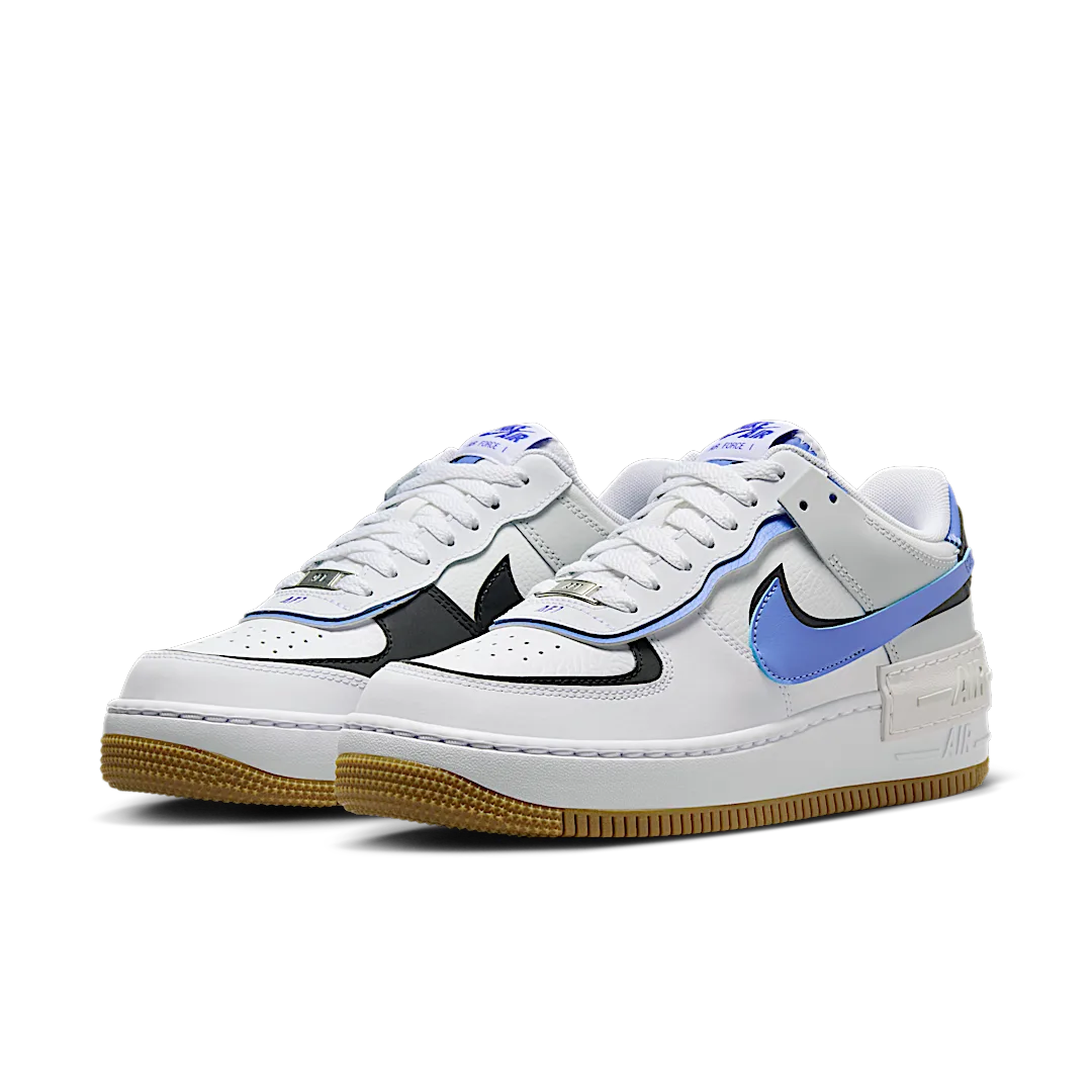 Overkicks - Nike Air Force 1 Low Shadow White Photon Dust Royal Pulse (DZ1847-109) - vista trasera
