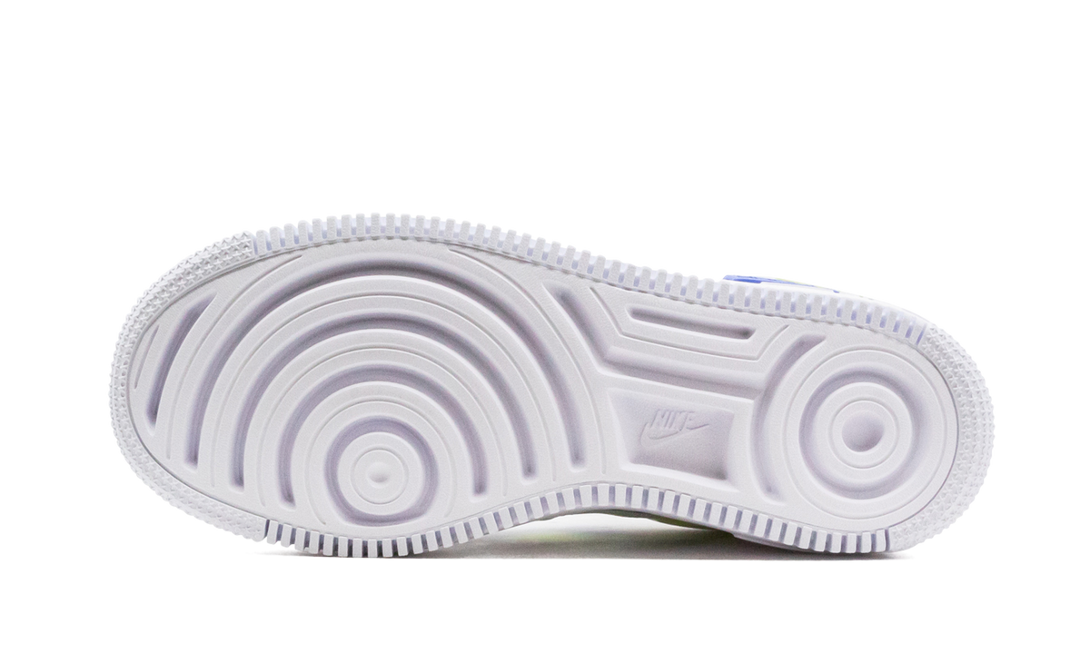 Overkicks - Nike Air Force 1 Low Shadow White Sapphire Barely Volt (CJ1641-100) - vista superior