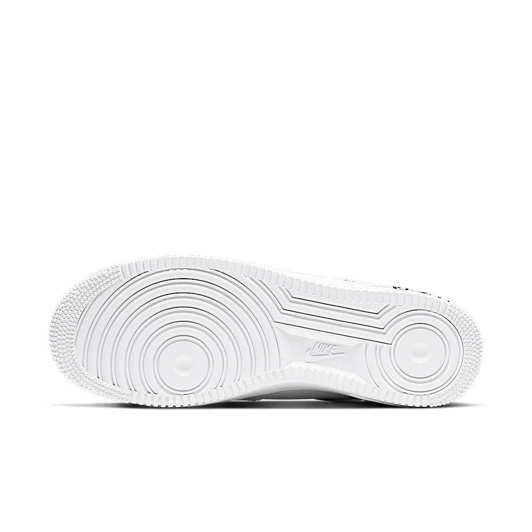 Overkicks - Nike Air Force 1 Low Sketch White Black (CW7581-101) - detalle suela