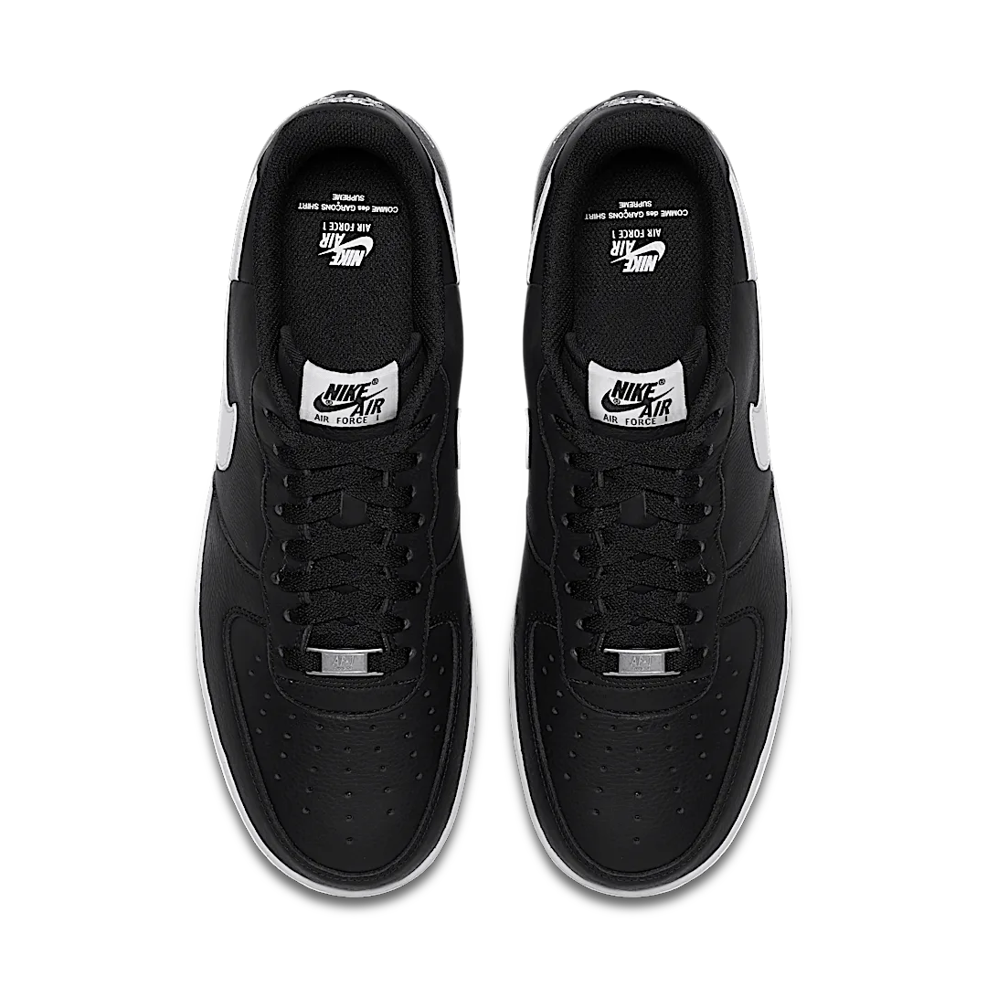 Overkicks - Nike Air Force 1 Low Supreme x Comme des Garçons (2018) (AR7623-001) - par completo