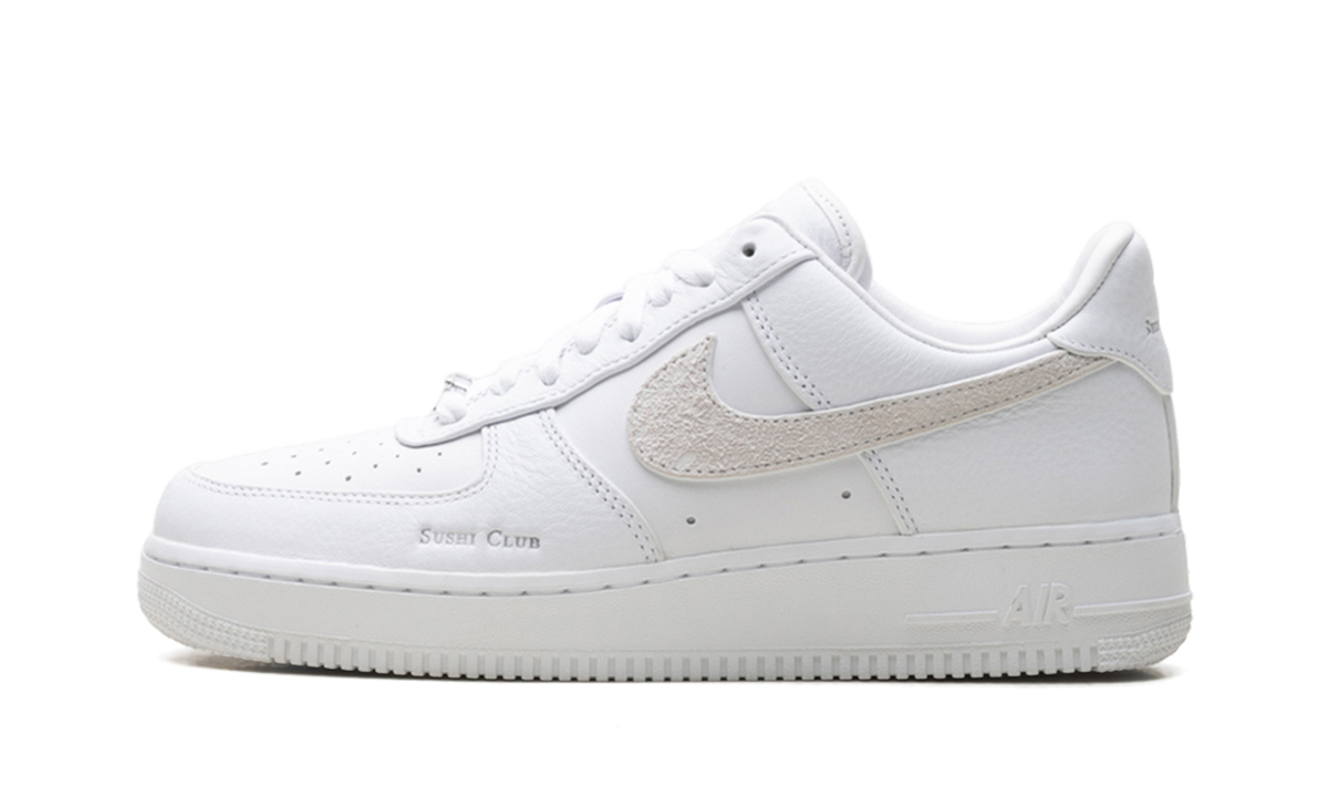 Overkicks - Nike Air Force 1 Low Sushi Club White (II6234-100) - vista lateral