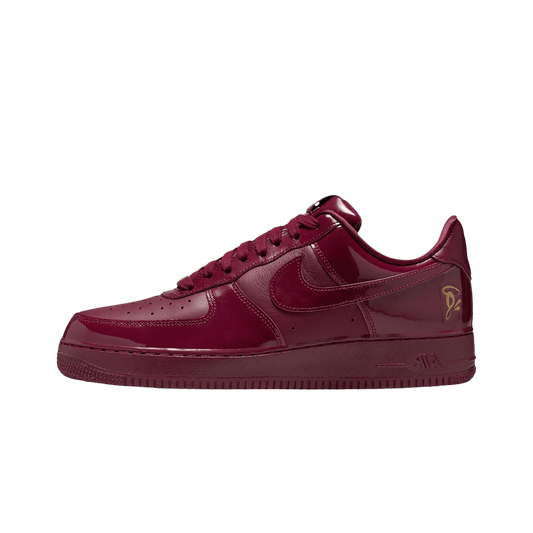 Overkicks - Nike Air Force 1 Low Syna Central Cee Dark Beetroot (UK Exclusive) (IO9970-638) - vista lateral