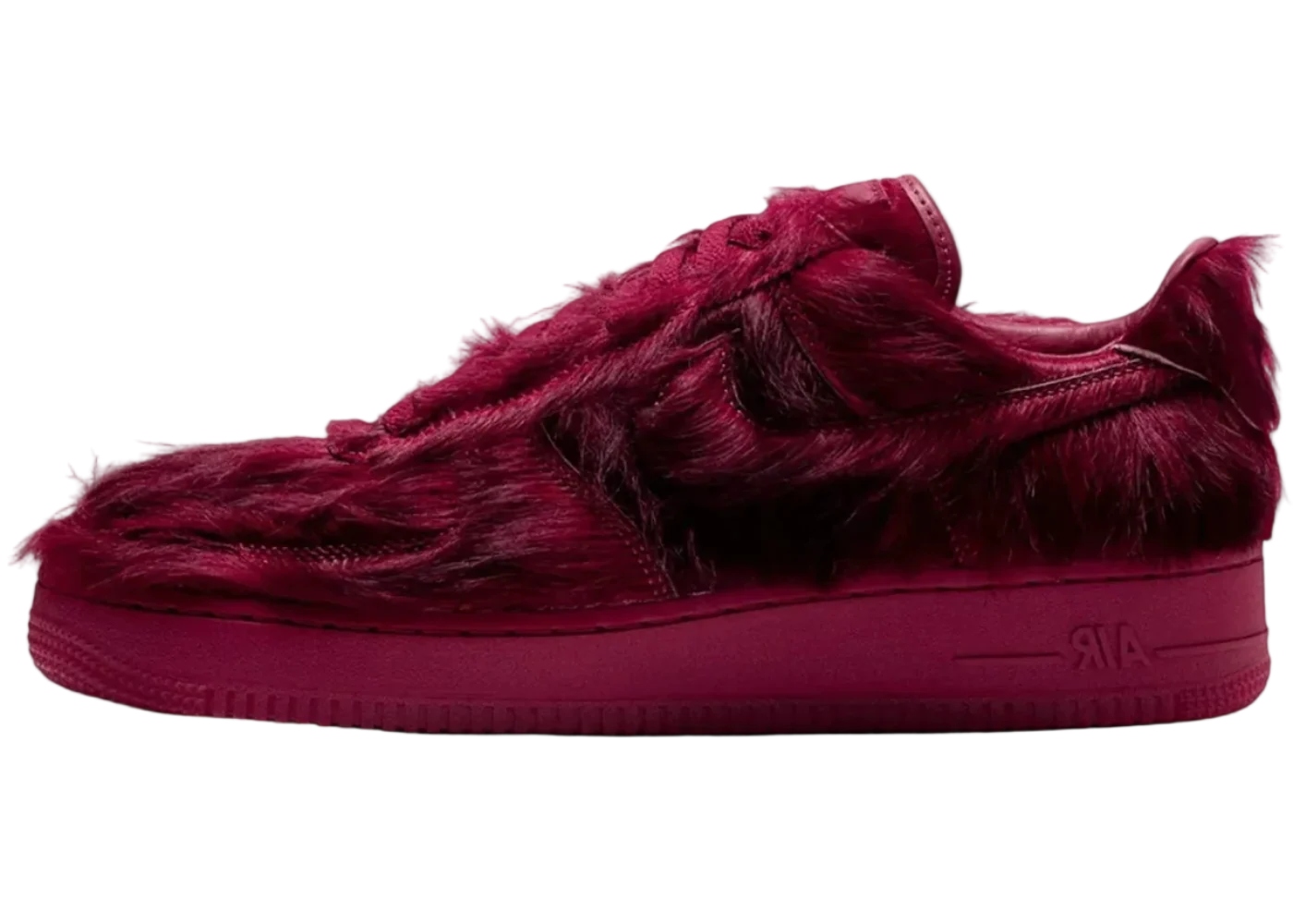 Nike Air Force 1 Low Technicolor Tale Team Red Pony Hair – Overkicks