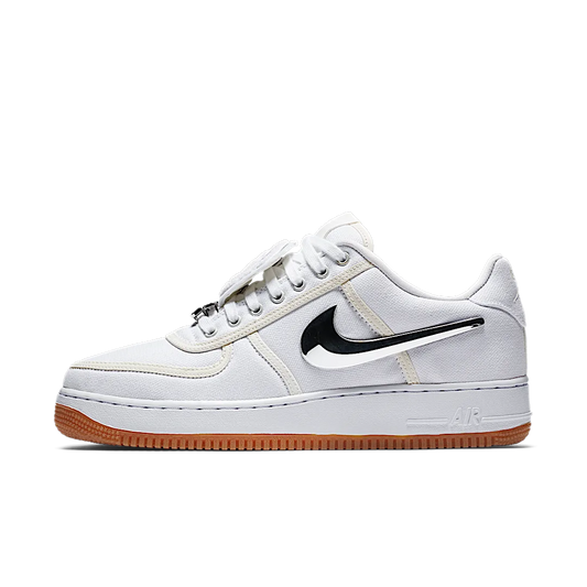 Overkicks - Nike Air Force 1 Low Travis Scott (AF100) (AQ4211-100) - vista lateral
