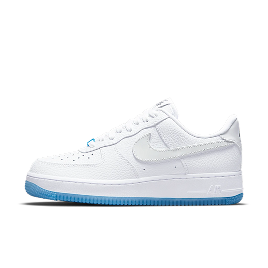 Overkicks - Nike Air Force 1 Low UV Reactive Swoosh (DA8301-101) - vista lateral