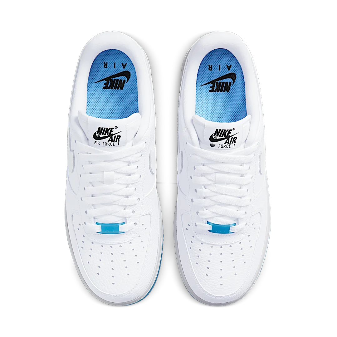 Overkicks - Nike Air Force 1 Low UV Reactive Swoosh (DA8301-101) - par completo