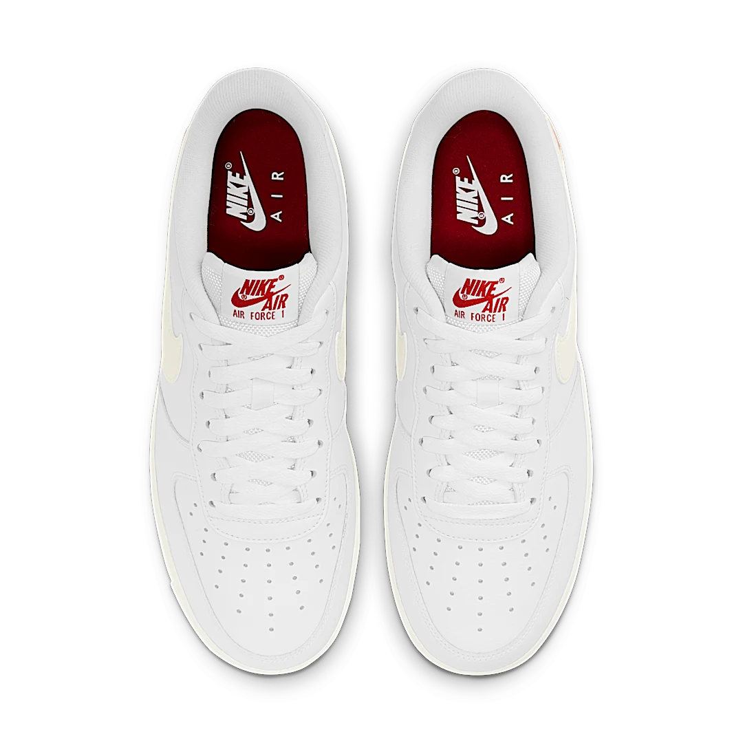 Overkicks - Nike Air Force 1 Low Valentines Day (2021) (DD7117-100) - par completo