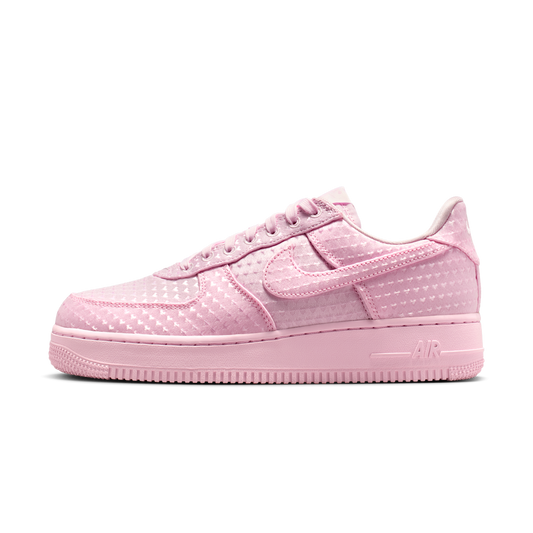 Overkicks - Nike Air Force 1 Low Valentines Day Pink Foam (2026) (IQ9965-601) - vista lateral