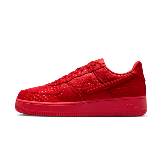 Overkicks - Nike Air Force 1 Low Valentines Day University Red (2026) (IQ9965-600) - vista lateral