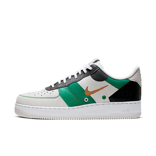 Overkicks - Nike Air Force 1 Low Vast Grey Green (CI0065-100) - vista lateral