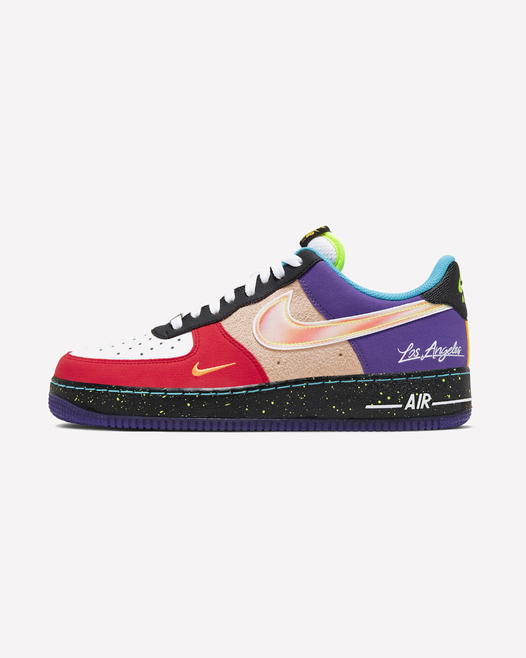 Overkicks - Nike Air Force 1 Low What The LA (CT1117-100) - vista lateral