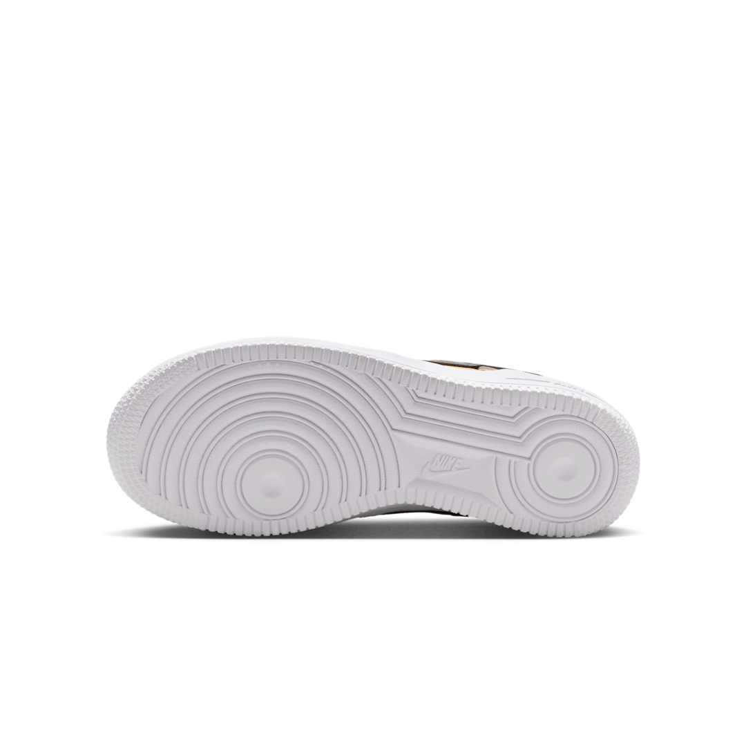 Overkicks - Nike Air Force 1 Low Wheat Club Gold White Anthracite (GS) (CT3839-700) - imagen 4