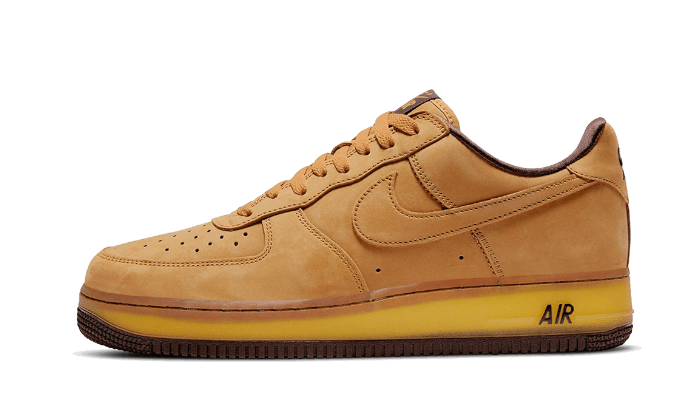Overkicks - Nike Air Force 1 Low Wheat Dark Mocha (DC7504-700) - vista lateral