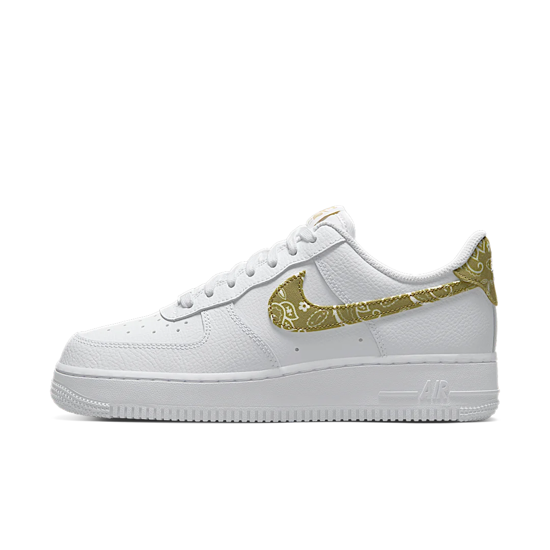 Overkicks - Nike Air Force 1 Low White Barely (DJ9942-101) - vista lateral