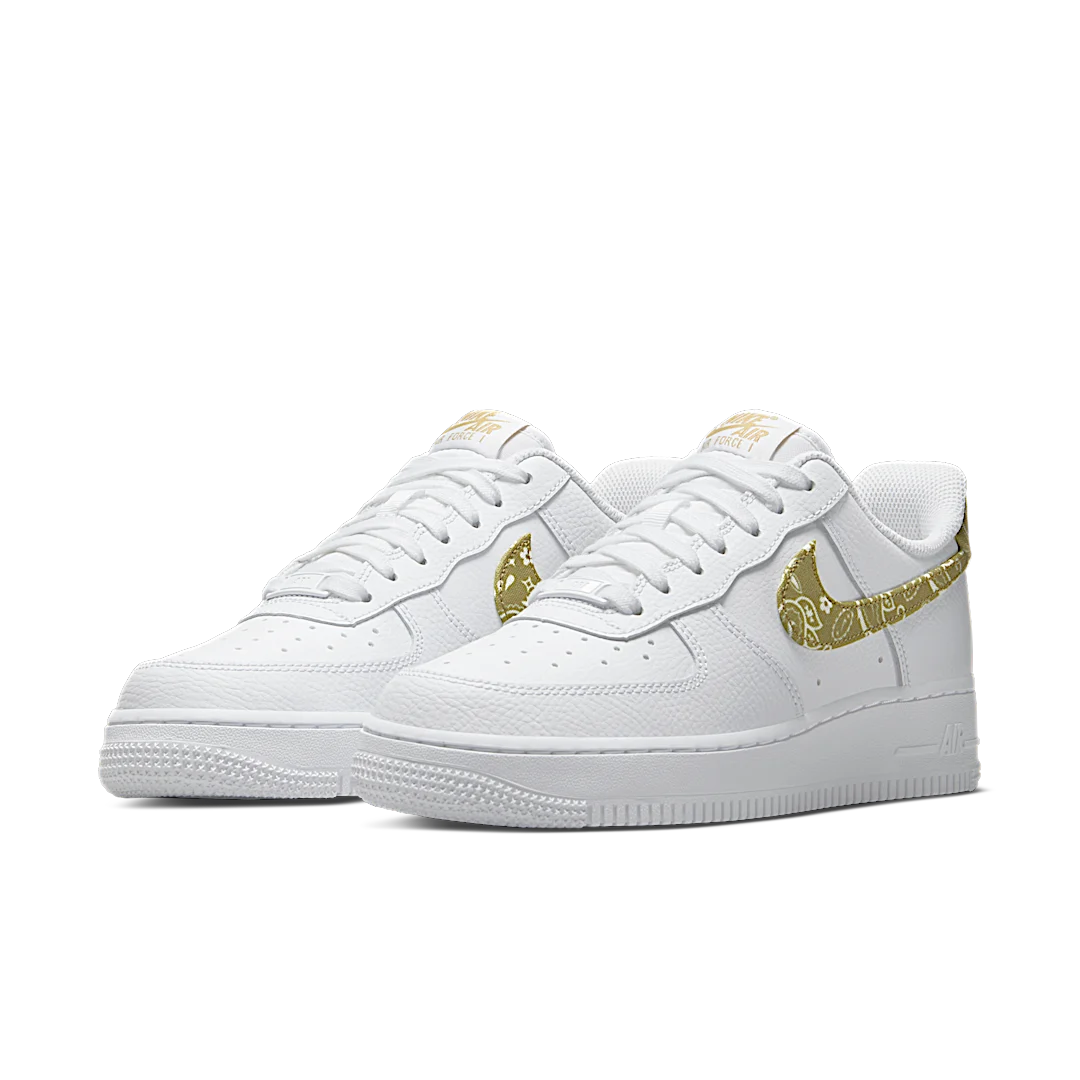 Overkicks - Nike Air Force 1 Low White Barely (DJ9942-101) - vista trasera