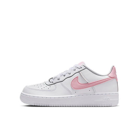 Overkicks - Nike Air Force 1 Low White Medium Soft Pink (CT3839-115) - vista lateral