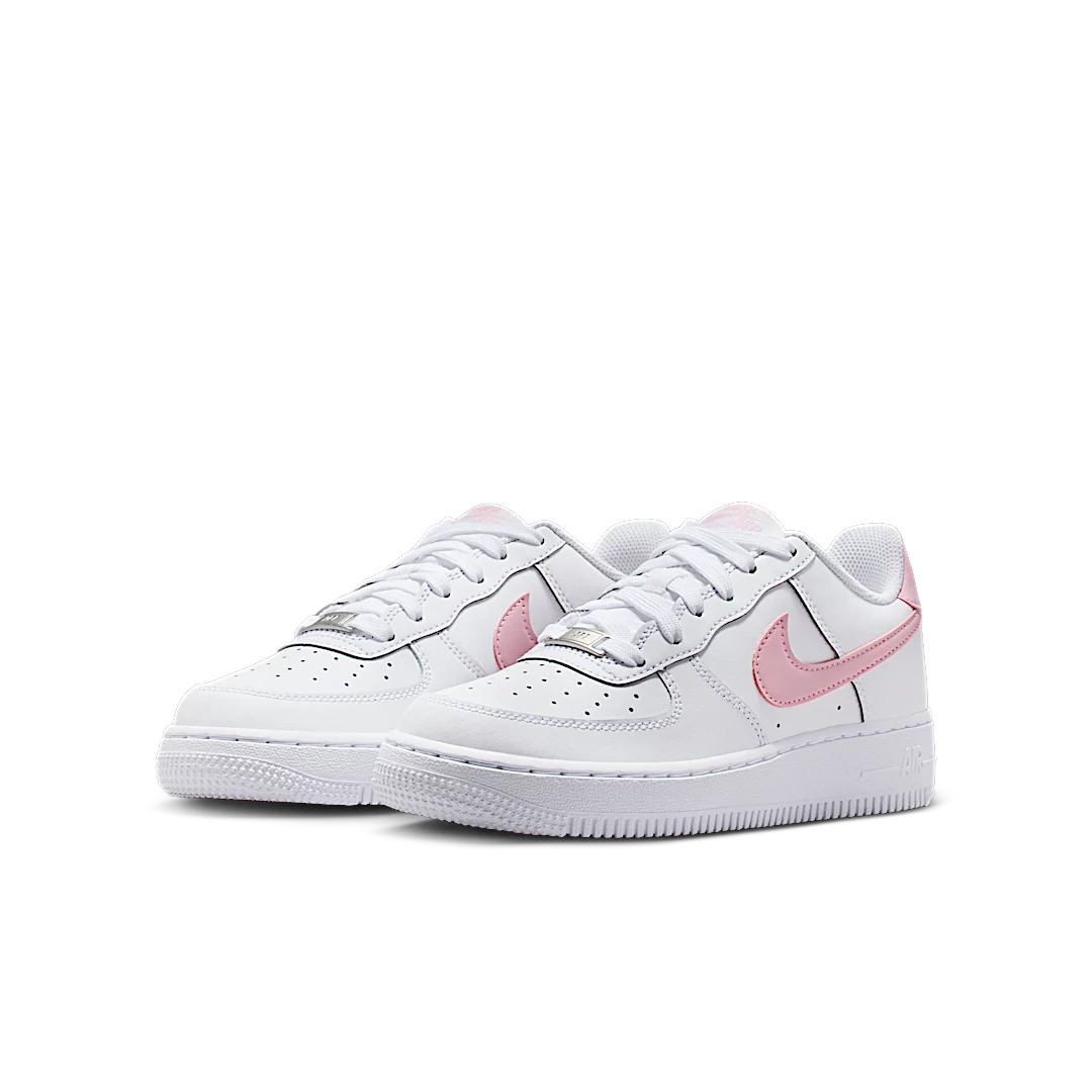 Overkicks - Nike Air Force 1 Low White Medium Soft Pink (CT3839-115) - vista trasera