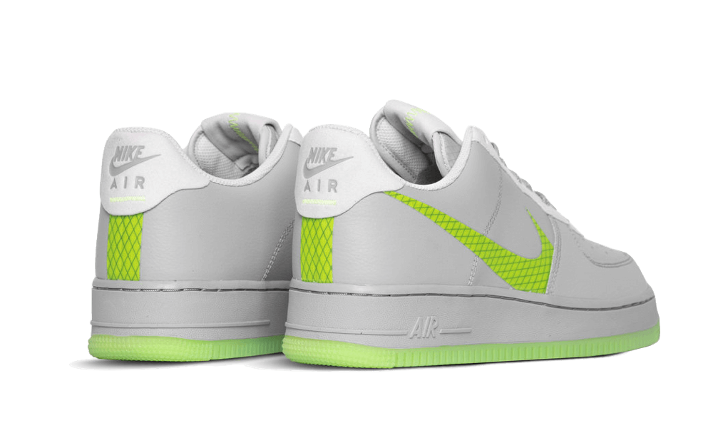 Overkicks - Nike Air Force 1 Low Wolf Grey Ghost Green (CD0888-002) - par completo