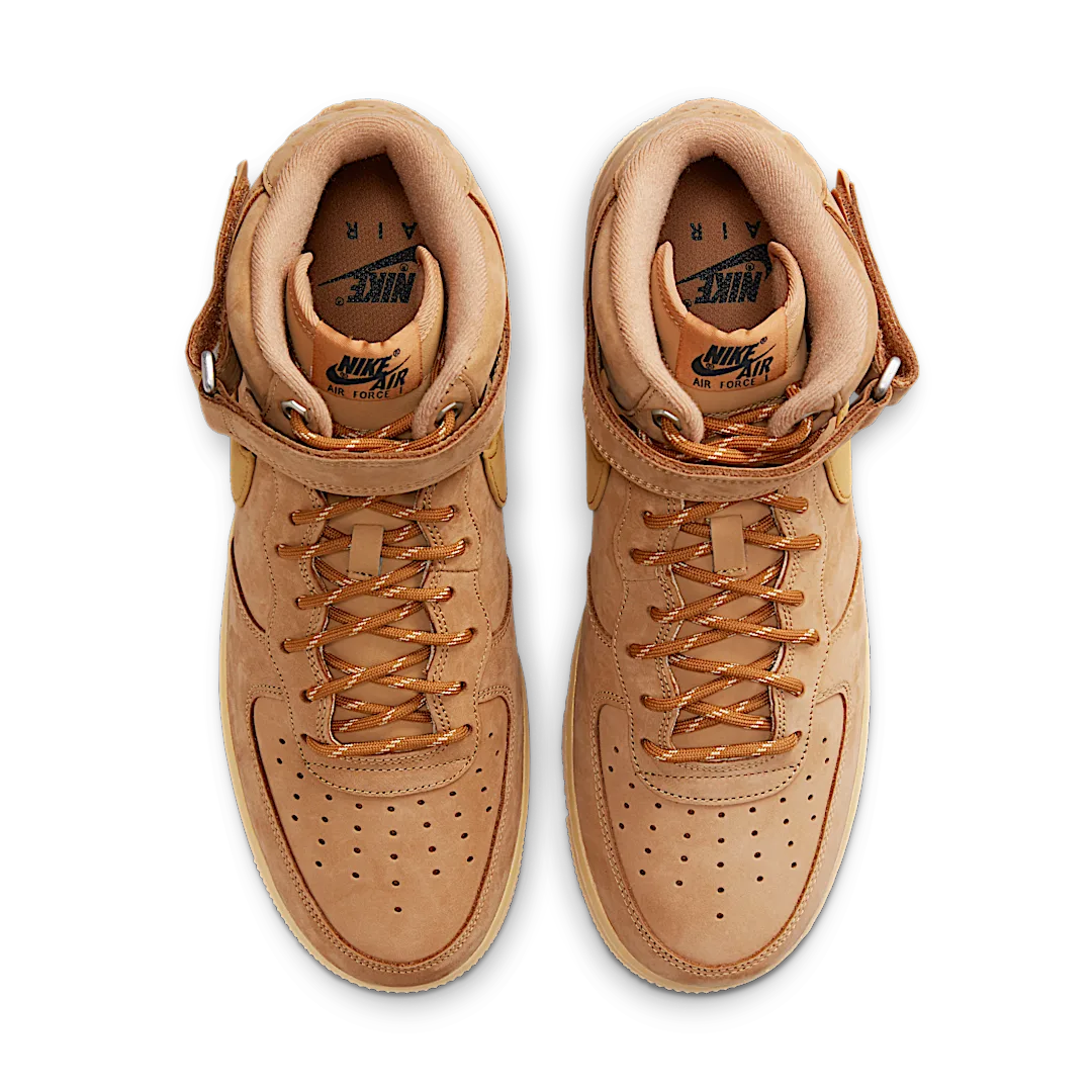 Overkicks - Nike Air Force 1 Mid 07 Flax (DJ9158-200) - par completo