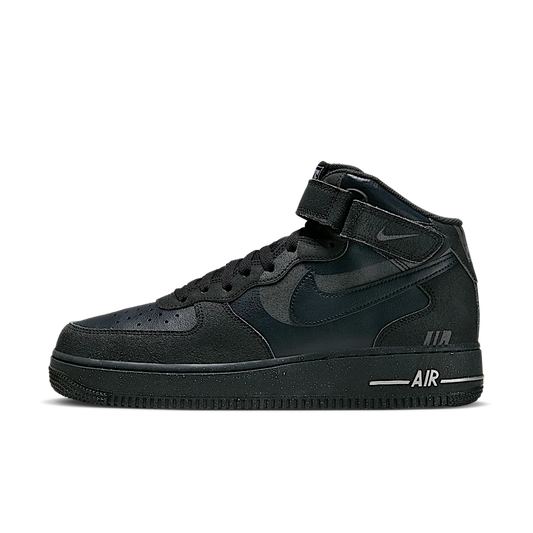Overkicks - Nike Air Force 1 Mid 07 LX Halloween (2022) (DQ7666-001) - vista lateral