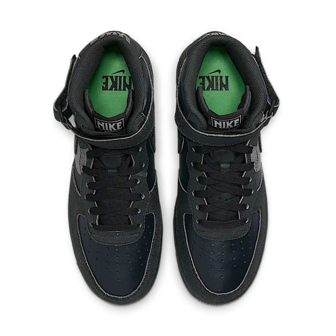 Overkicks - Nike Air Force 1 Mid 07 LX Halloween (2022) (DQ7666-001) - par completo