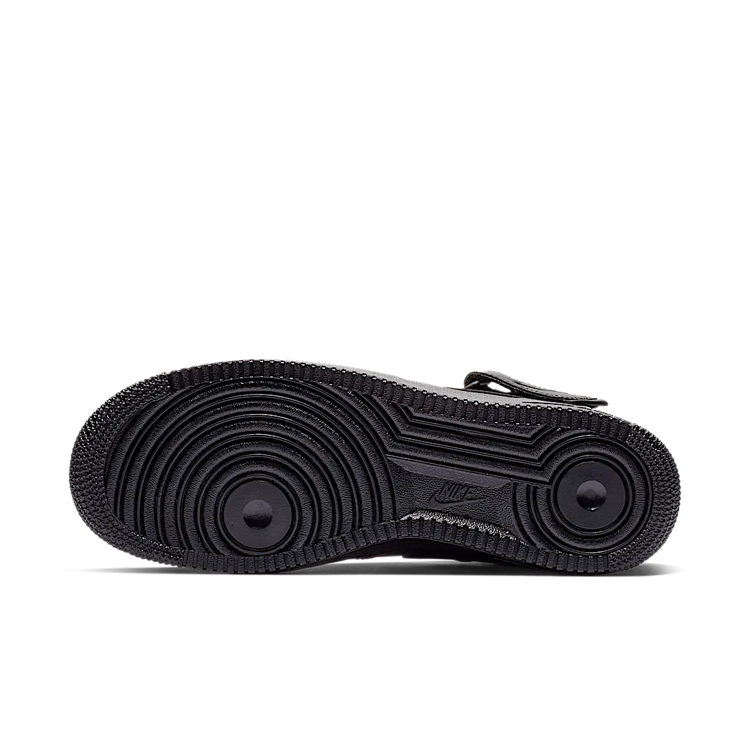 Overkicks - Nike Air Force 1 Mid Black (2016) (315123-001 / CW2289-001) - detalle suela