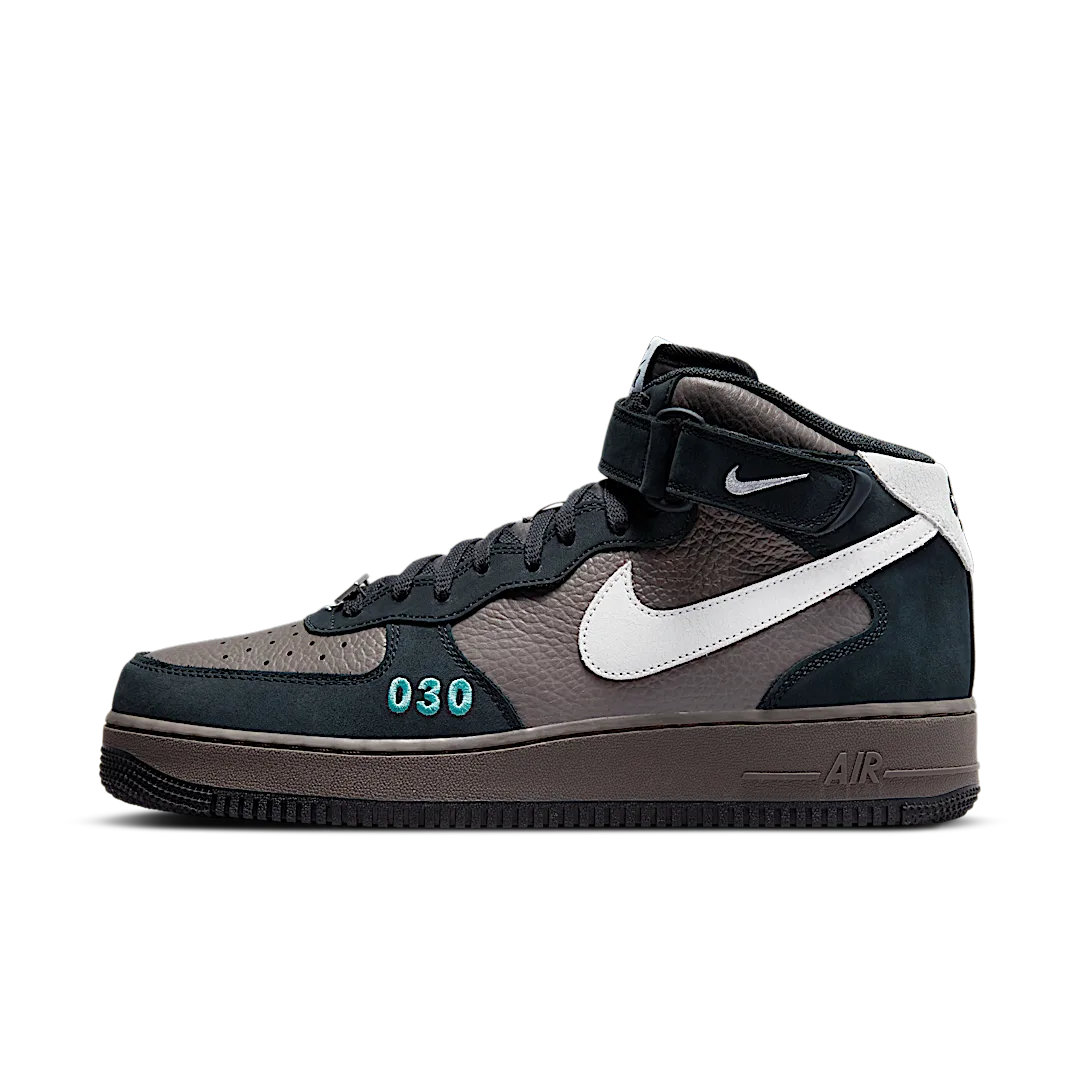 Overkicks - Nike Air Force 1 Mid NH 2 Berlin (DR0296-200) - vista lateral