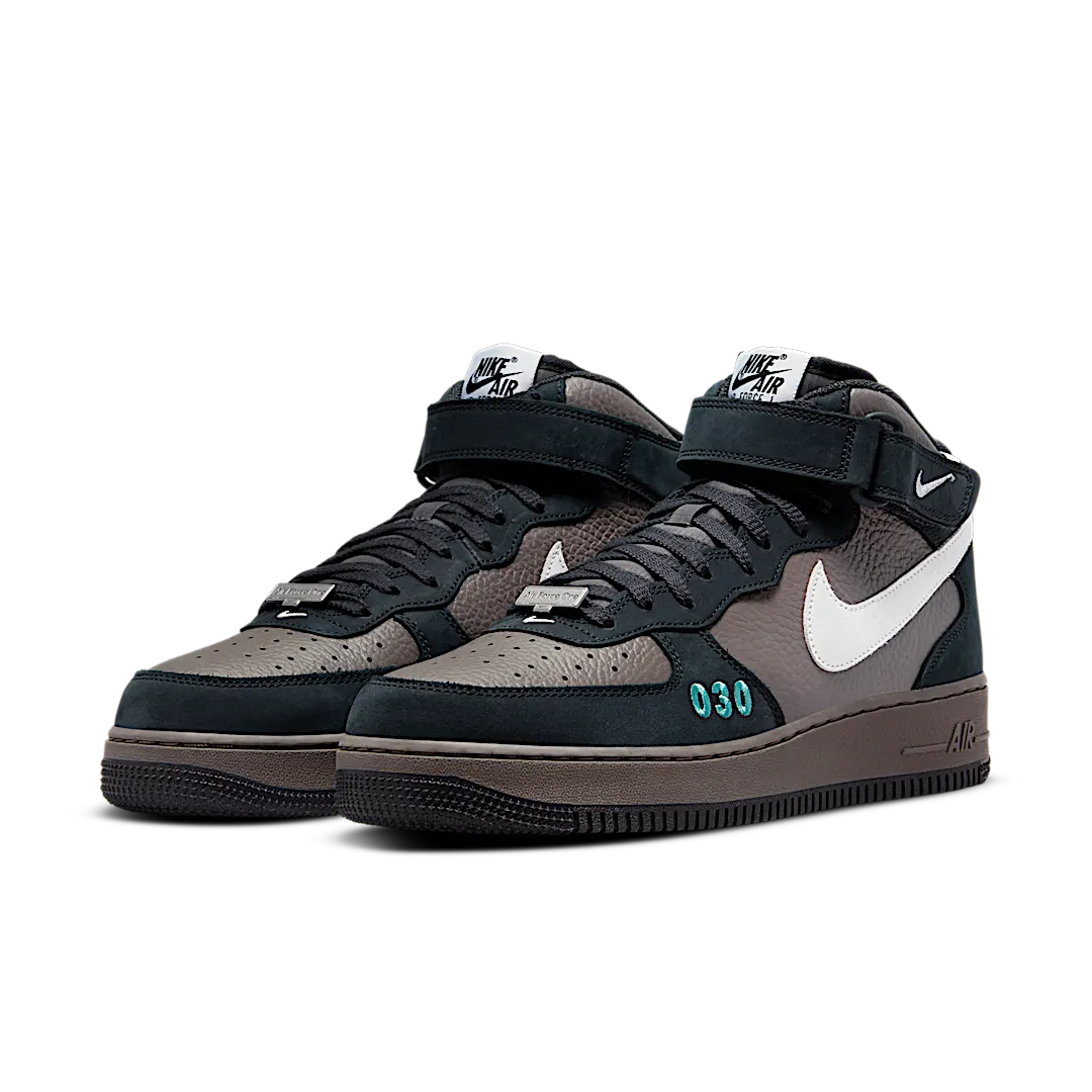 Overkicks - Nike Air Force 1 Mid NH 2 Berlin (DR0296-200) - vista trasera
