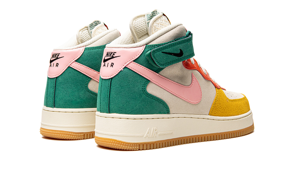 Overkicks - Nike Air Force 1 Mid NH Vivid Sulfur Rush Orange (DR0158-100) - par completo