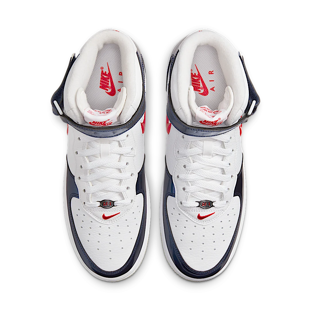 Overkicks - Nike Air Force 1 Mid QS Independence Day (DH5623-101) - par completo
