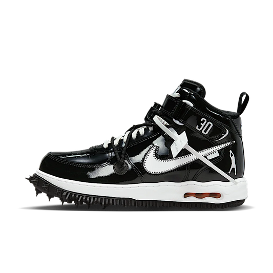 Overkicks - Nike Air Force 1 Mid SP Off-White Sheed (DR0500-001) - vista lateral