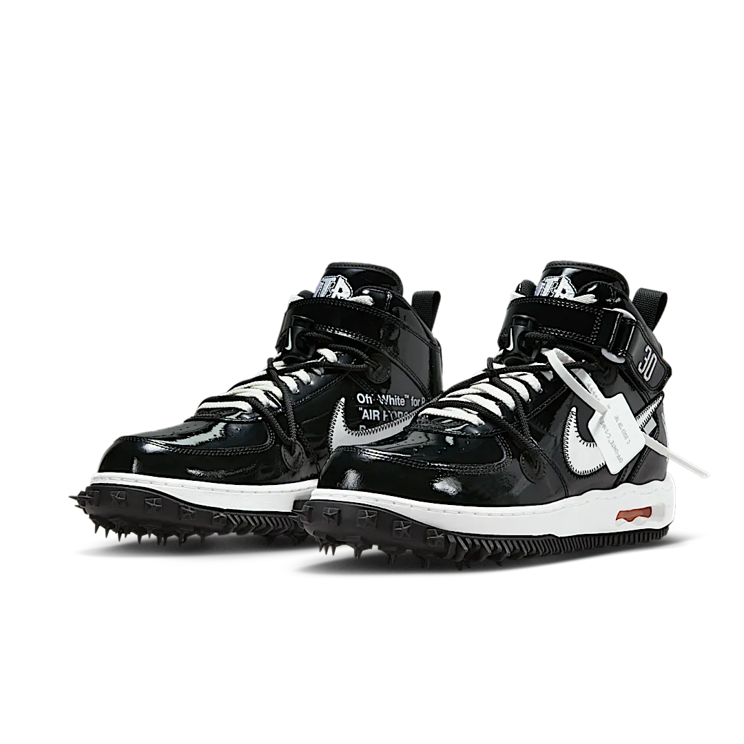 Overkicks - Nike Air Force 1 Mid SP Off-White Sheed (DR0500-001) - vista trasera