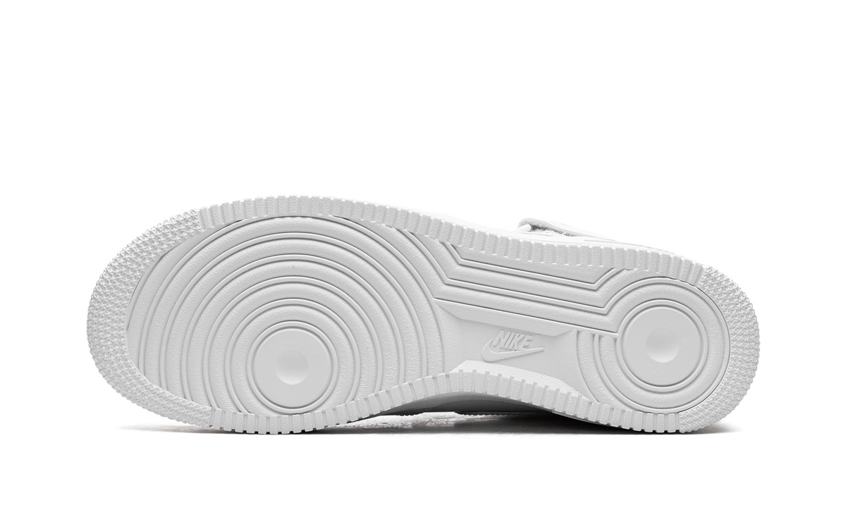 Overkicks - Nike Air Force 1 Mid Supreme White (FZ8784-100) - vista superior