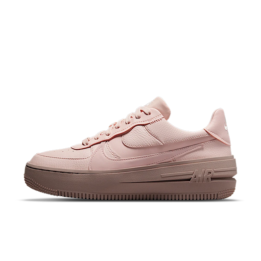 Overkicks - Nike Air Force 1 PLT.AF.ORM Atmosphere Pink Oxford (DJ9946-600) - vista lateral