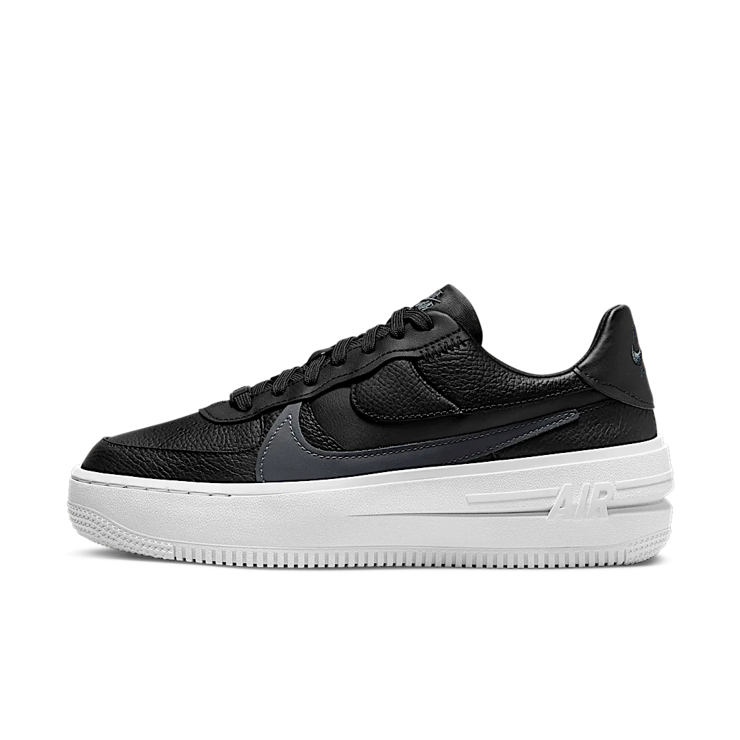 Overkicks - Nike Air Force 1 PLT.AF.ORM Black (DJ9946-001) - vista lateral