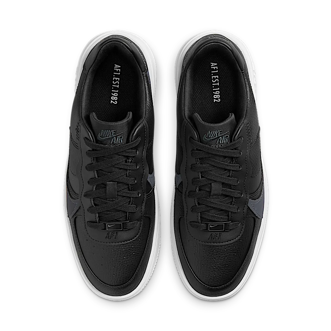 Overkicks - Nike Air Force 1 PLT.AF.ORM Black (DJ9946-001) - vista trasera